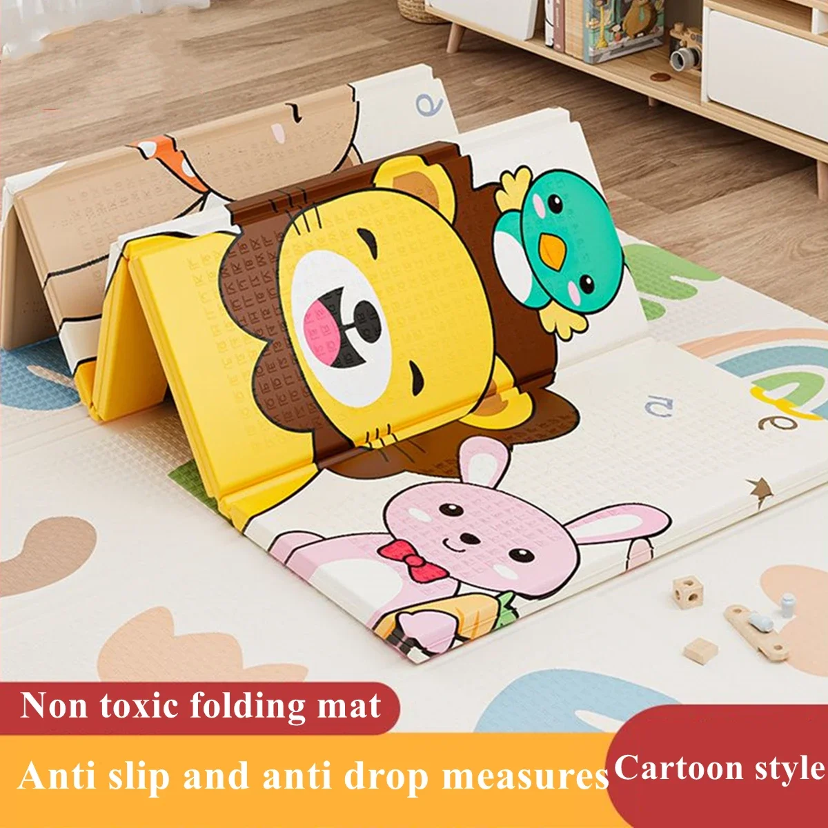 Non-Toxic Baby Play Mat Foldab - огляд і ціна Soft Rug Nursery