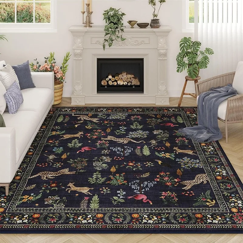 Carpet for Living Room Floral  - огляд і ціна Soft Rug Nursery