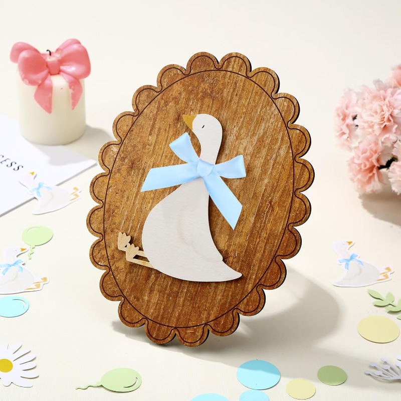 Whimsical Vintage Wooden Goose - огляд і ціна Baby Nursery Vintage