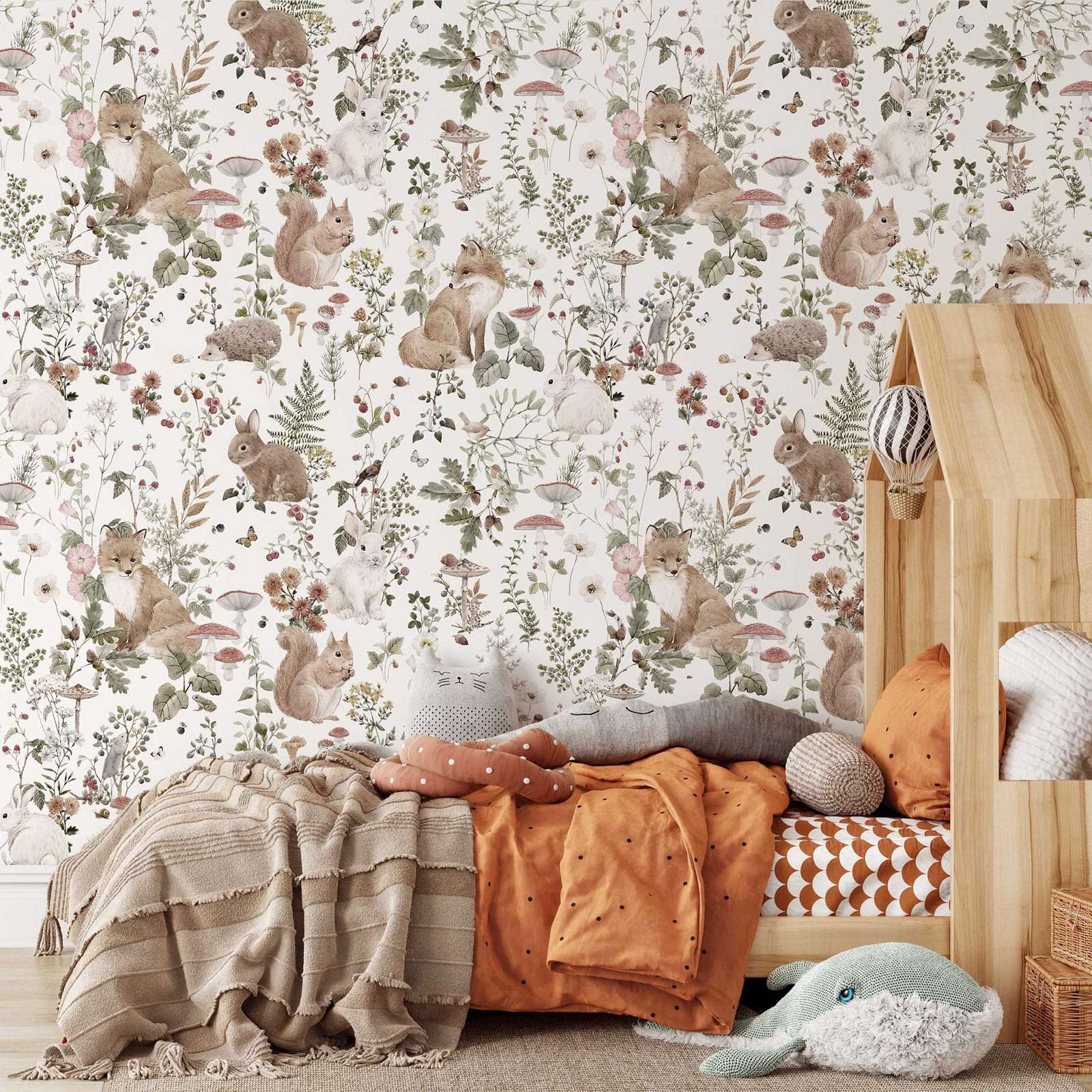 Forest Babies MuraL, Boys Nurs - огляд і ціна Baby Nursery Vintage