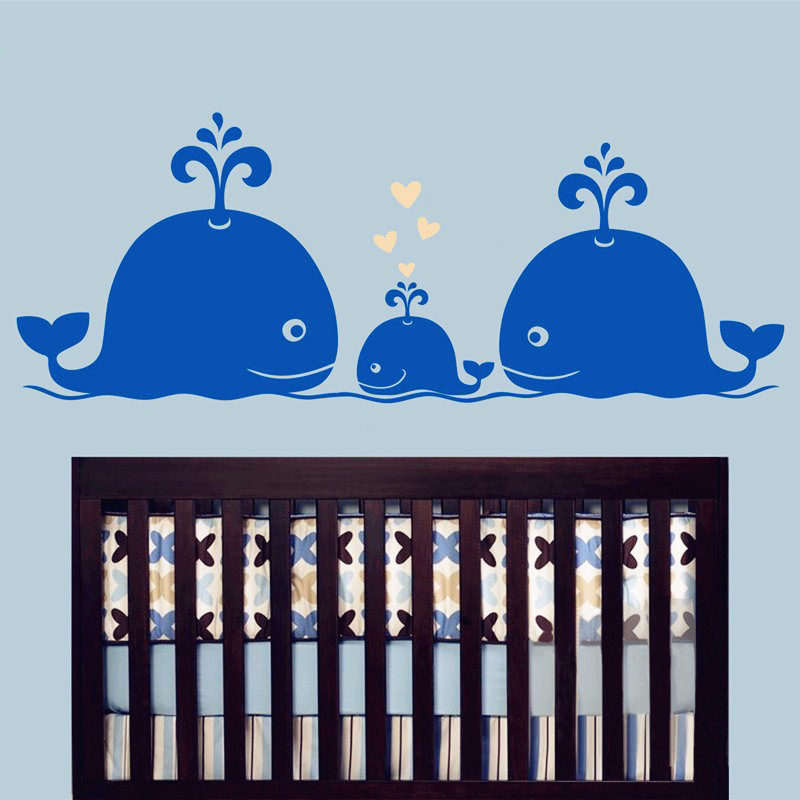 New Cute Whale Hearts Family W - огляд і ціна Baby Nursery Vintage