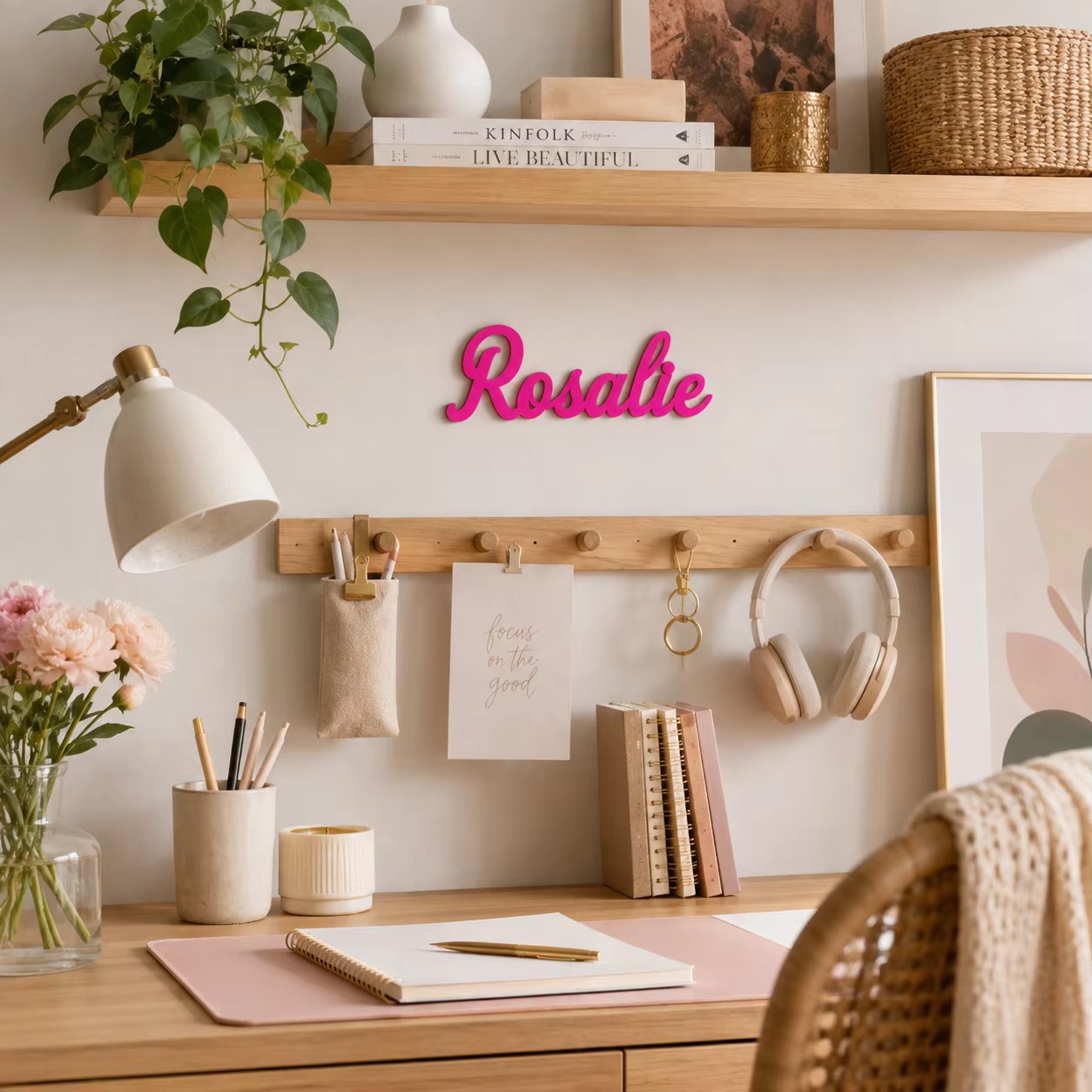 Personalized Wooden Name Sign  - огляд і ціна Baby Nursery Wall Decor