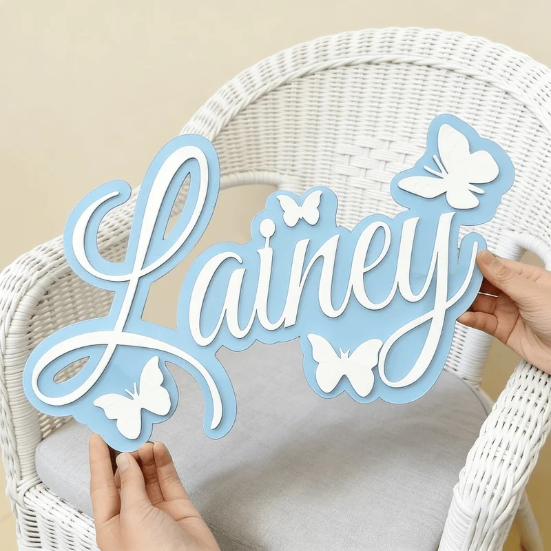 Personalized Baby Name Plaque, - огляд і ціна Baby Nursery Wall Decor