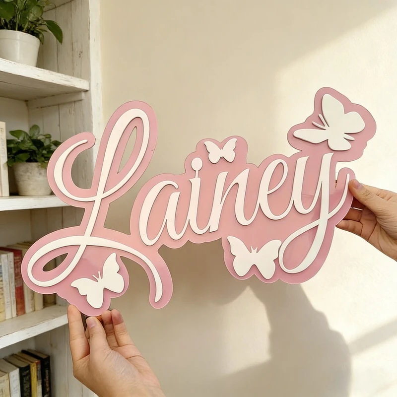 Personalized Baby Name Plaque, - огляд і ціна Baby Nursery Wall Decor