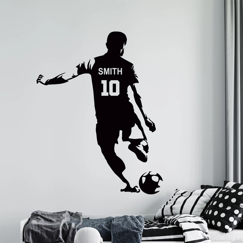 Personalized Soccer Player Nam - огляд і ціна Baby Nursery Decals