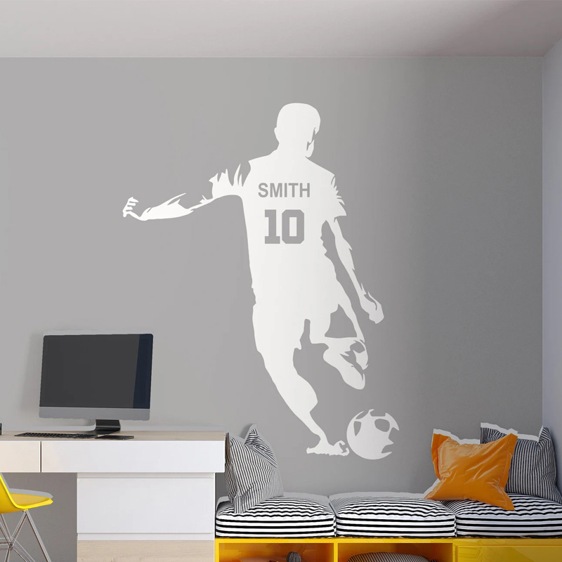 Personalized Soccer Player Nam - огляд і ціна Baby Nursery Decals