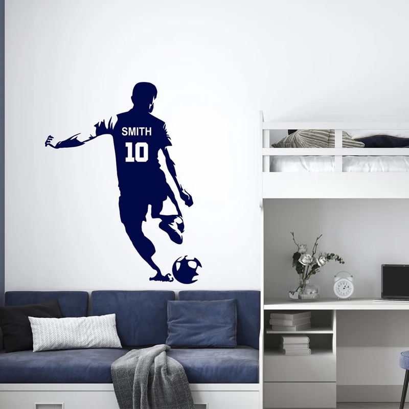 Personalized Soccer Player Nam - огляд і ціна Baby Nursery Decals