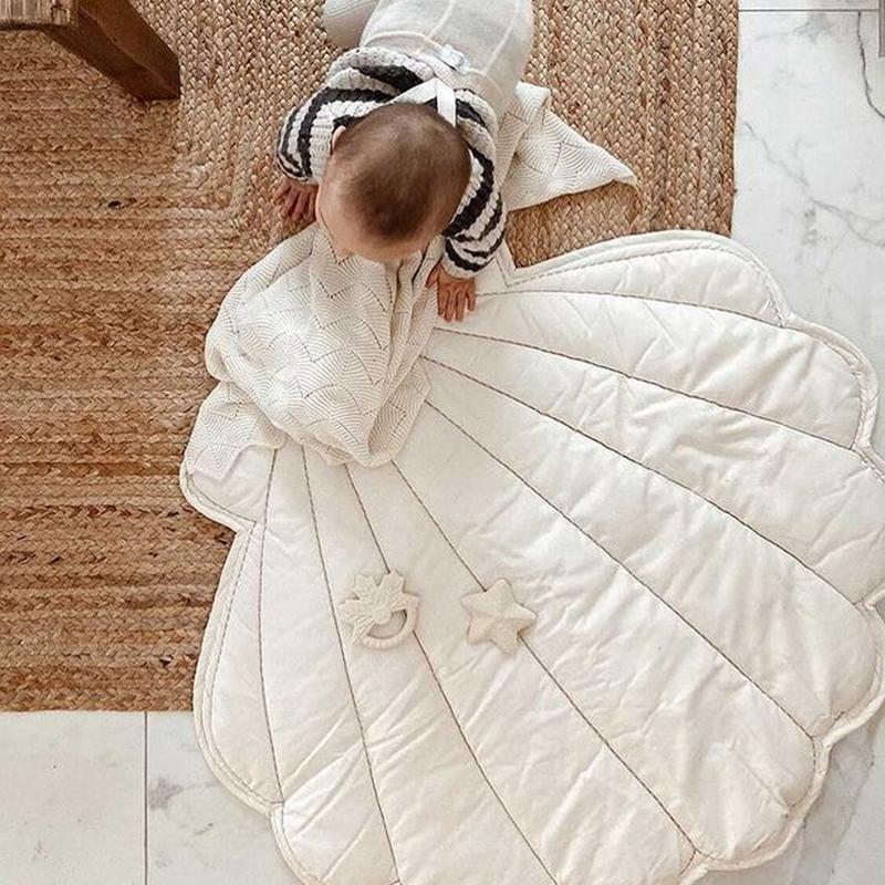 Nordic Shell Shape Baby Play M - огляд і ціна Soft Rug Nursery