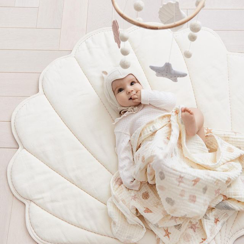 Nordic Shell Shape Baby Play M - огляд і ціна Soft Rug Nursery