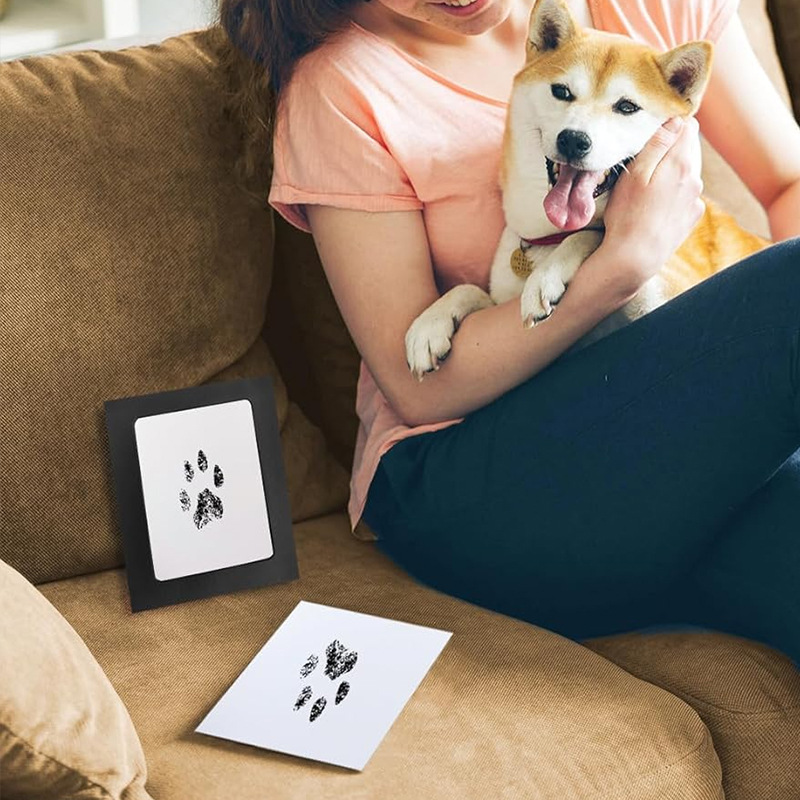 Pet Dog Cat Paw Print Ink Set  - огляд і ціна Footprint Ink Kit