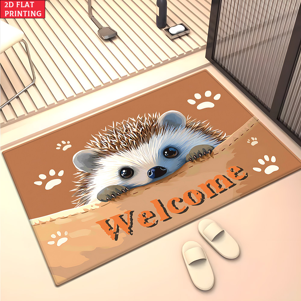 Safari Animals Doormat Elephan - огляд і ціна Baby Nursery Jungle Rug