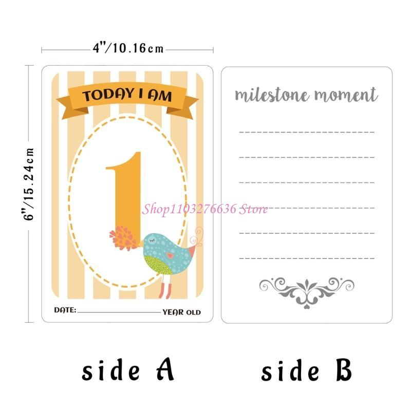 R6FD Baby Cards Milestone Mome - огляд і ціна Milestone Card Set