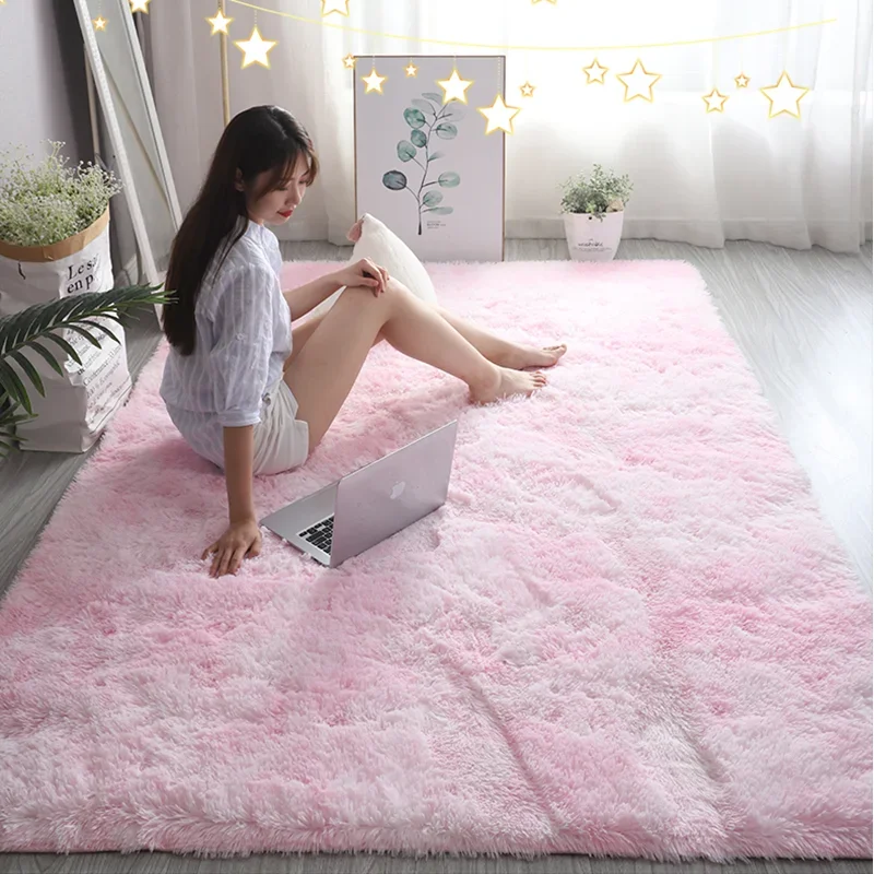 Pink Kids Carpet For Girls Bed - огляд і ціна Soft Rug Nursery