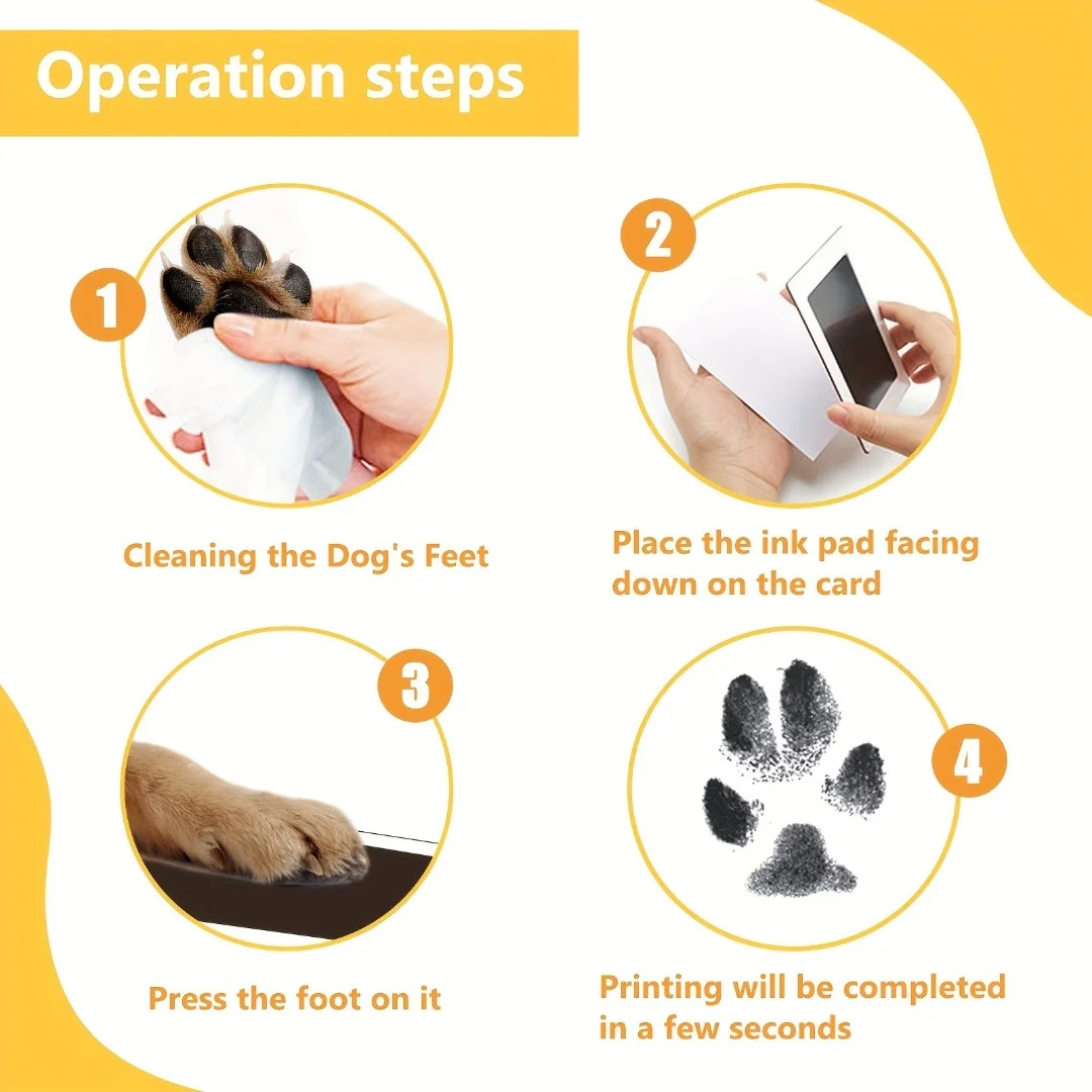 Baby Handprint Footprints Ink  - огляд і ціна Footprint Ink Kit