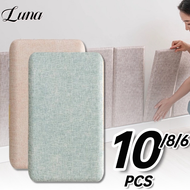 Linen Fabric 3D Wall Sticker U - огляд і ціна Baby Nursery Decals