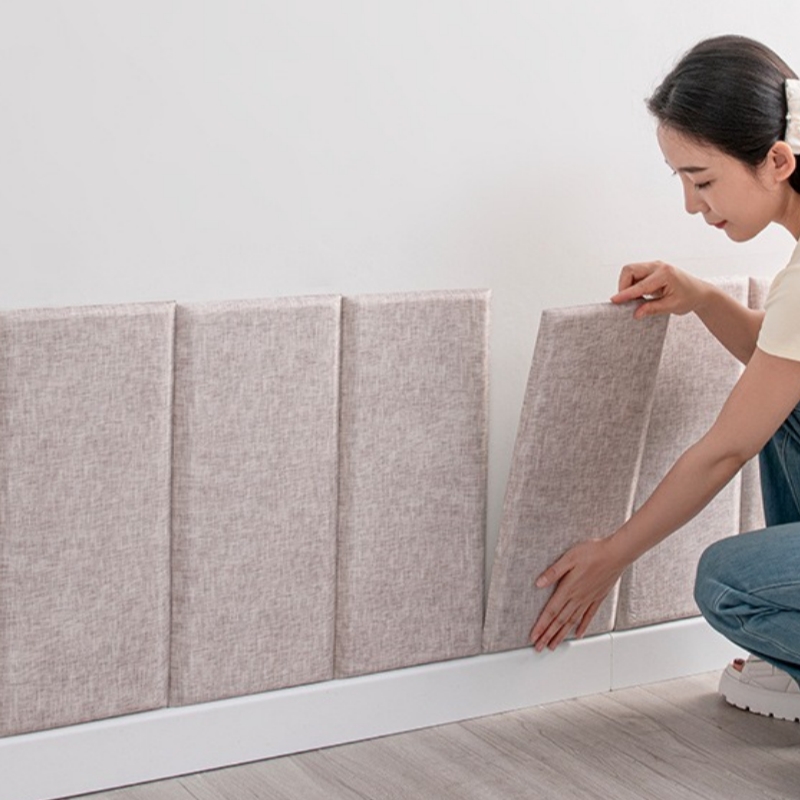 Linen Fabric 3D Wall Sticker U - огляд і ціна Baby Nursery Decals
