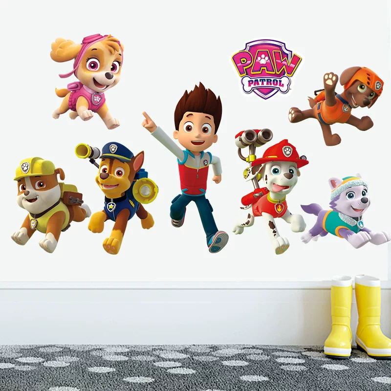Cartoon Pawed Patrol Wall Stic - огляд і ціна Baby Nursery Decals