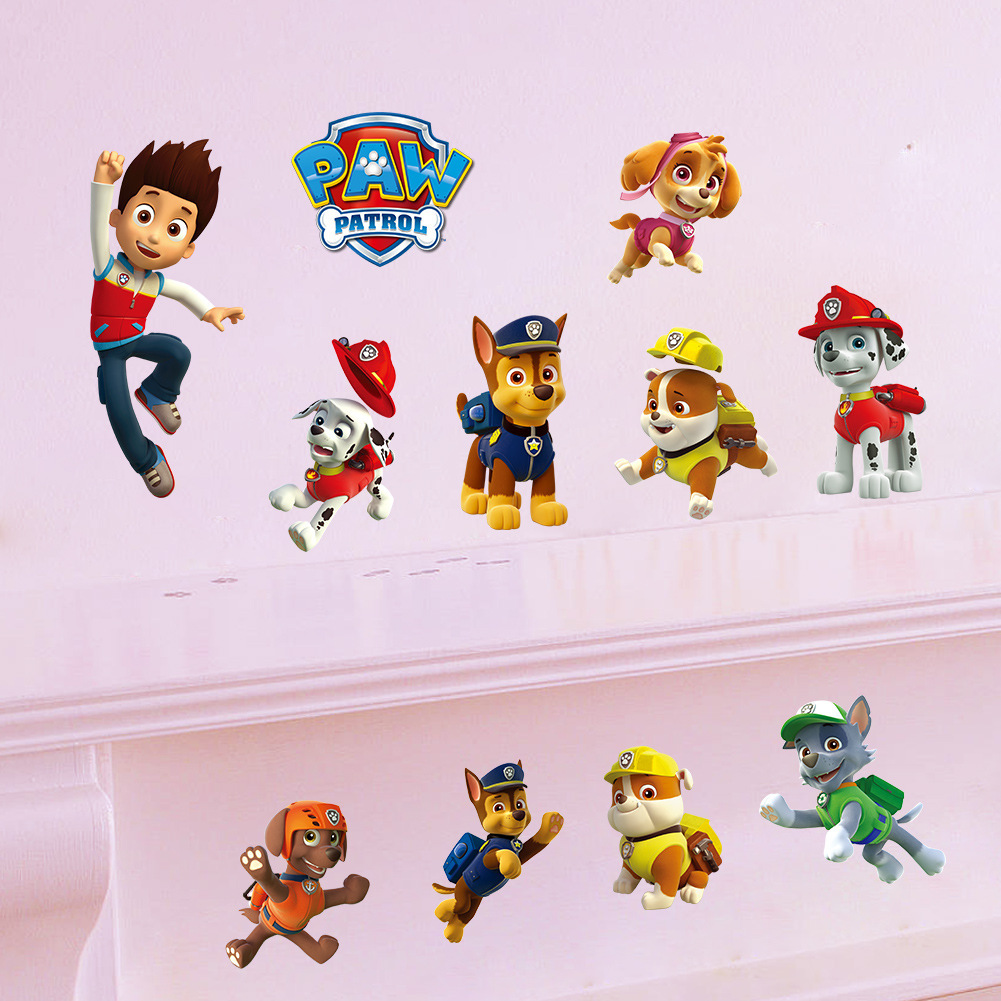 Cartoon Pawed Patrol Wall Stic - огляд і ціна Baby Nursery Decals