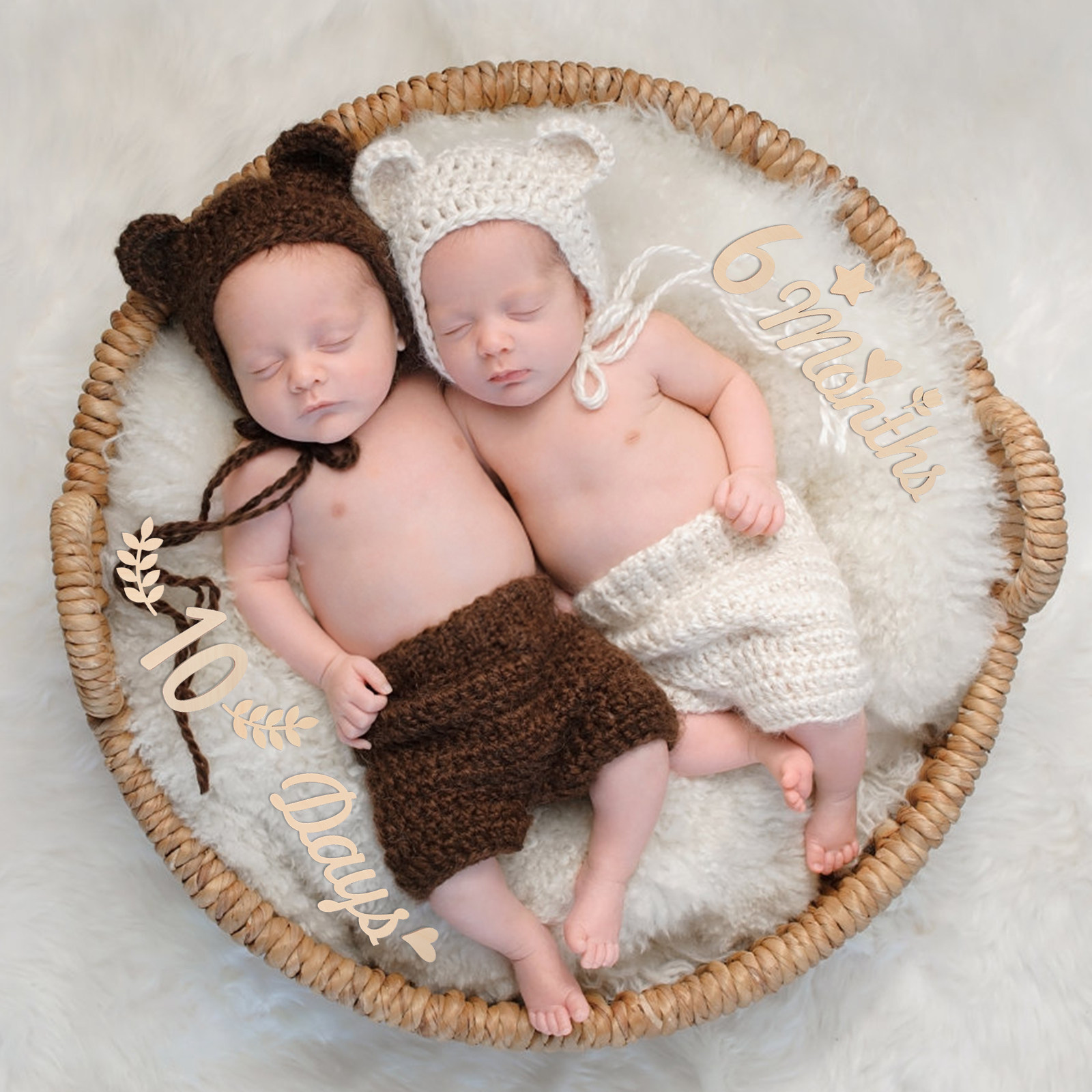 1Set Baby Month Wooden Milesto - огляд і ціна Milestone Card Set
