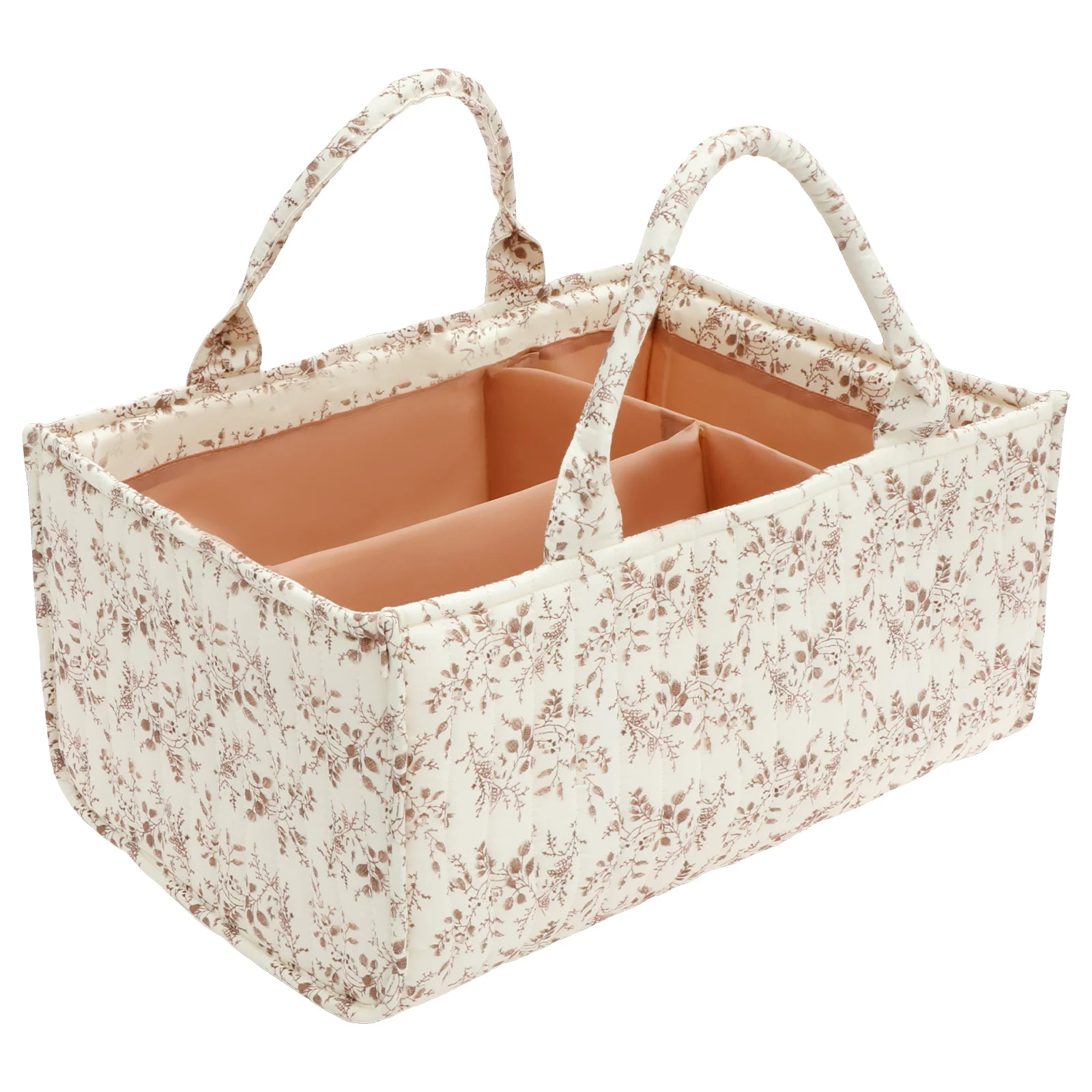 Floral Diaper Caddy Organizer  - огляд і ціна Baby Nursery Organization Ideas