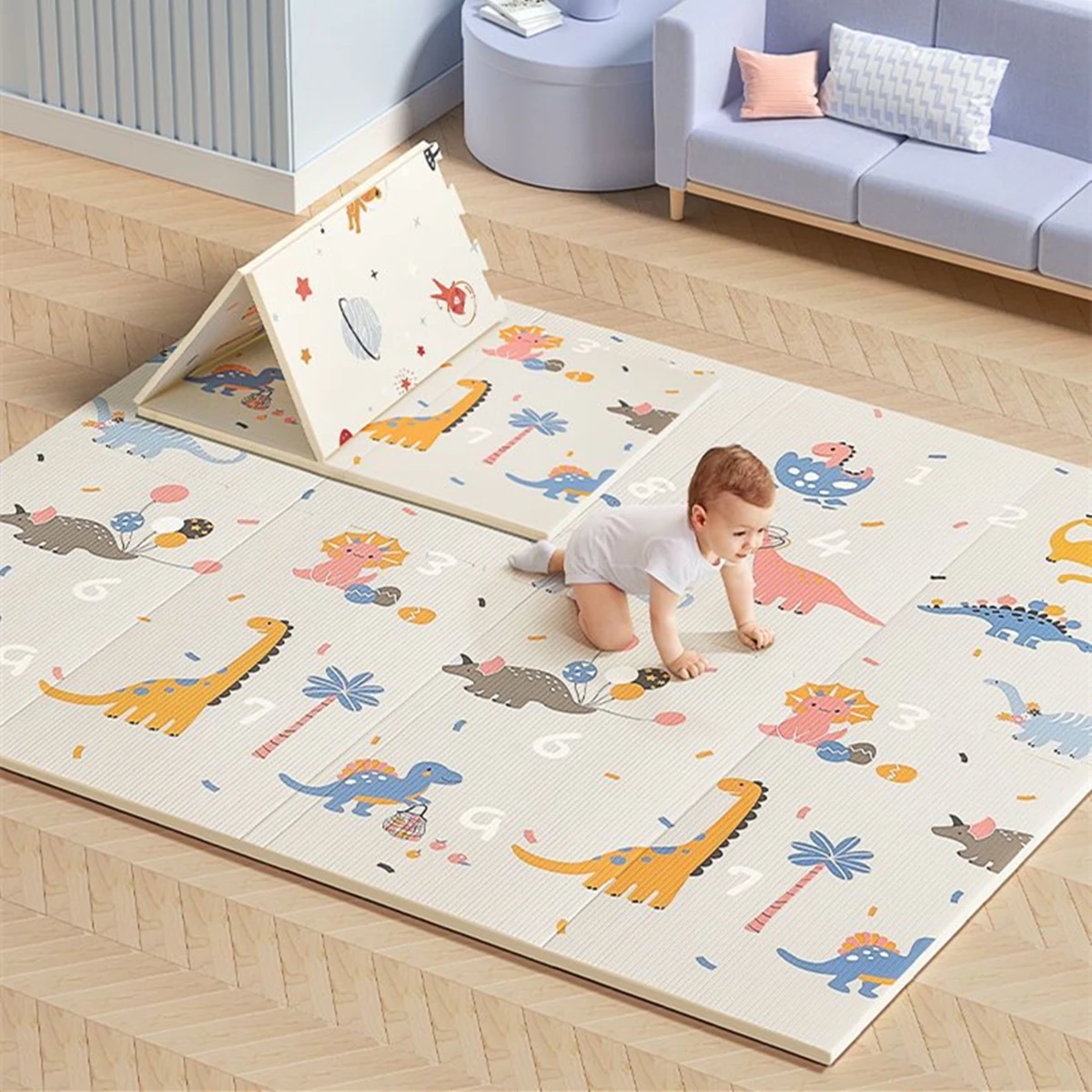Foldable Non-Toxic Children's  - огляд і ціна Soft Rug Nursery
