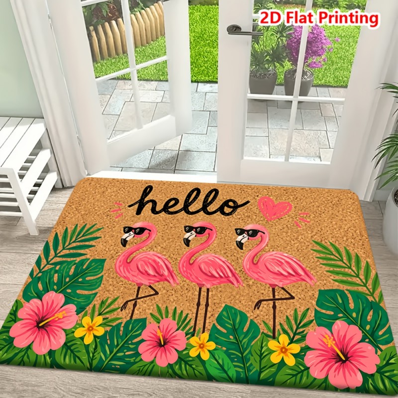 Safari Animals Doormat Elephan - огляд і ціна Baby Nursery Jungle Rug