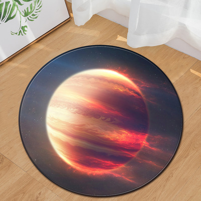 Realistic Blue Full Moon Print - огляд і ціна Soft Rug Nursery