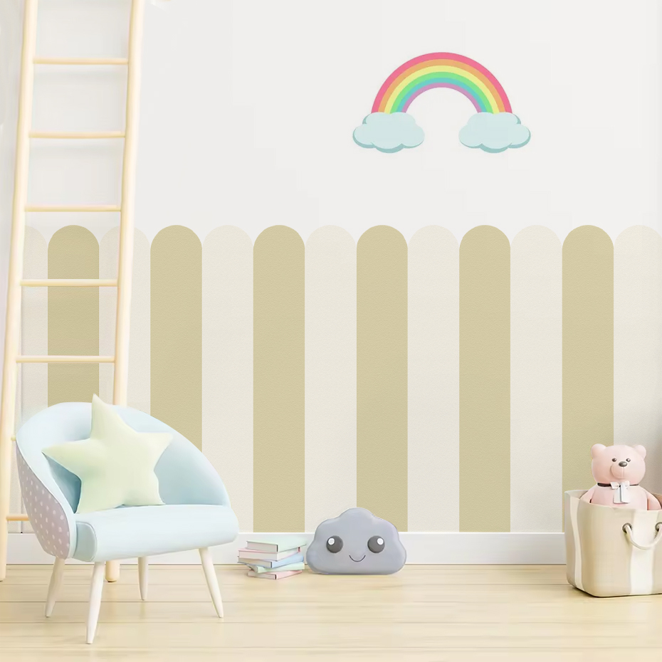 Multicolor Vertical Striped Ar - огляд і ціна Baby Nursery Decals