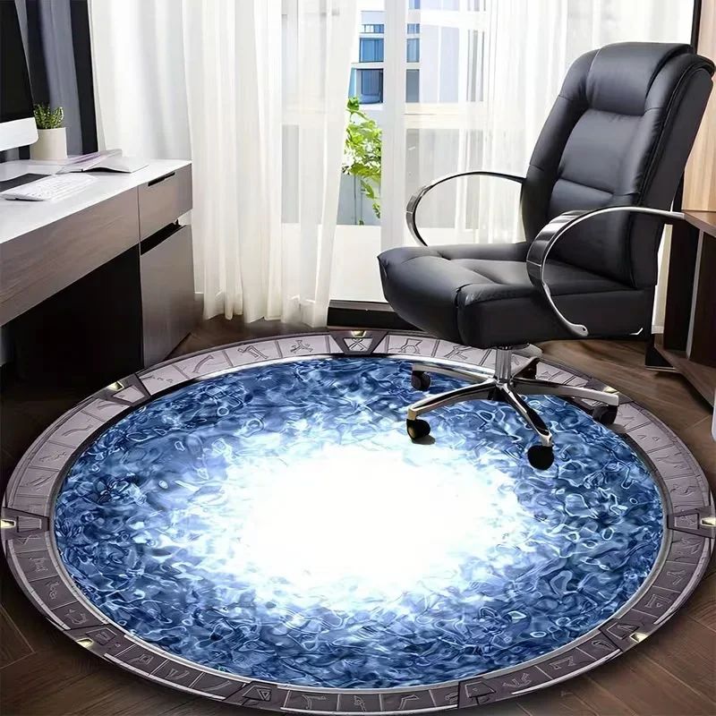 VIKAMA Non-slip Stargate Round - огляд і ціна Soft Rug Nursery