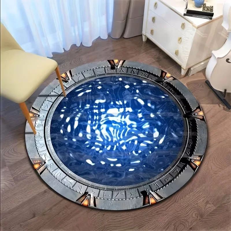 VIKAMA Non-slip Stargate Round - огляд і ціна Soft Rug Nursery