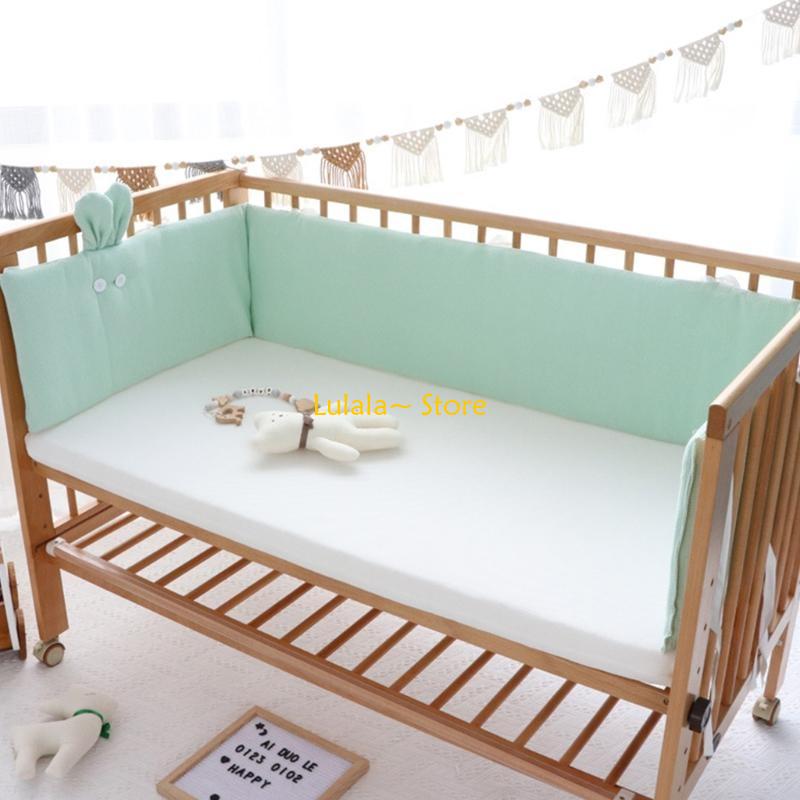 Y4QA 200x32cm Baby Cot Bumper  - огляд і ціна Baby Nursery Boy
