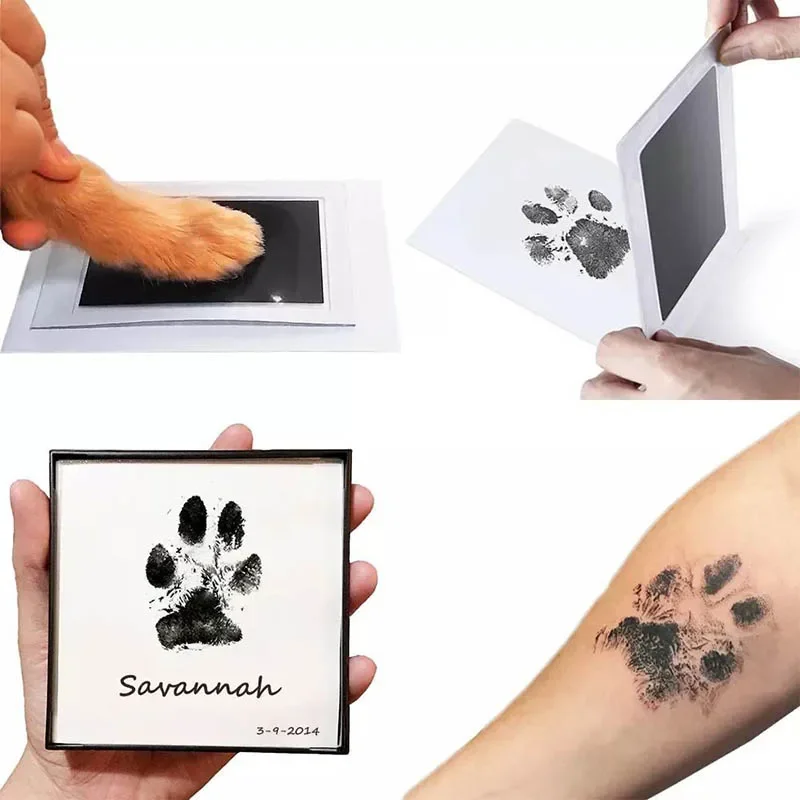 Safe Non-toxic Baby Footprints - огляд і ціна Footprint Ink Kit