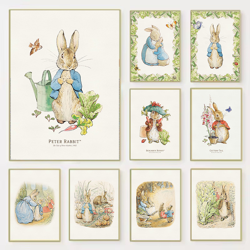 1PC frameless decorative art p - огляд і ціна Baby Nursery Vintage