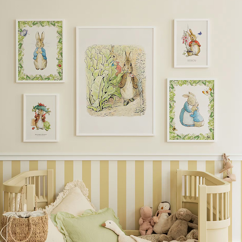 1PC frameless decorative art p - огляд і ціна Baby Nursery Vintage